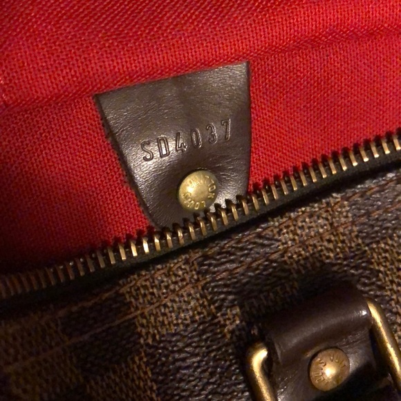 💯 Authentic vintage LV Damier hang bag -SOLD - Picture 11 of 12